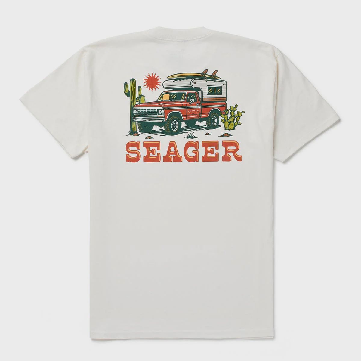 Baja Tee, Colour: vintage white, Size: M