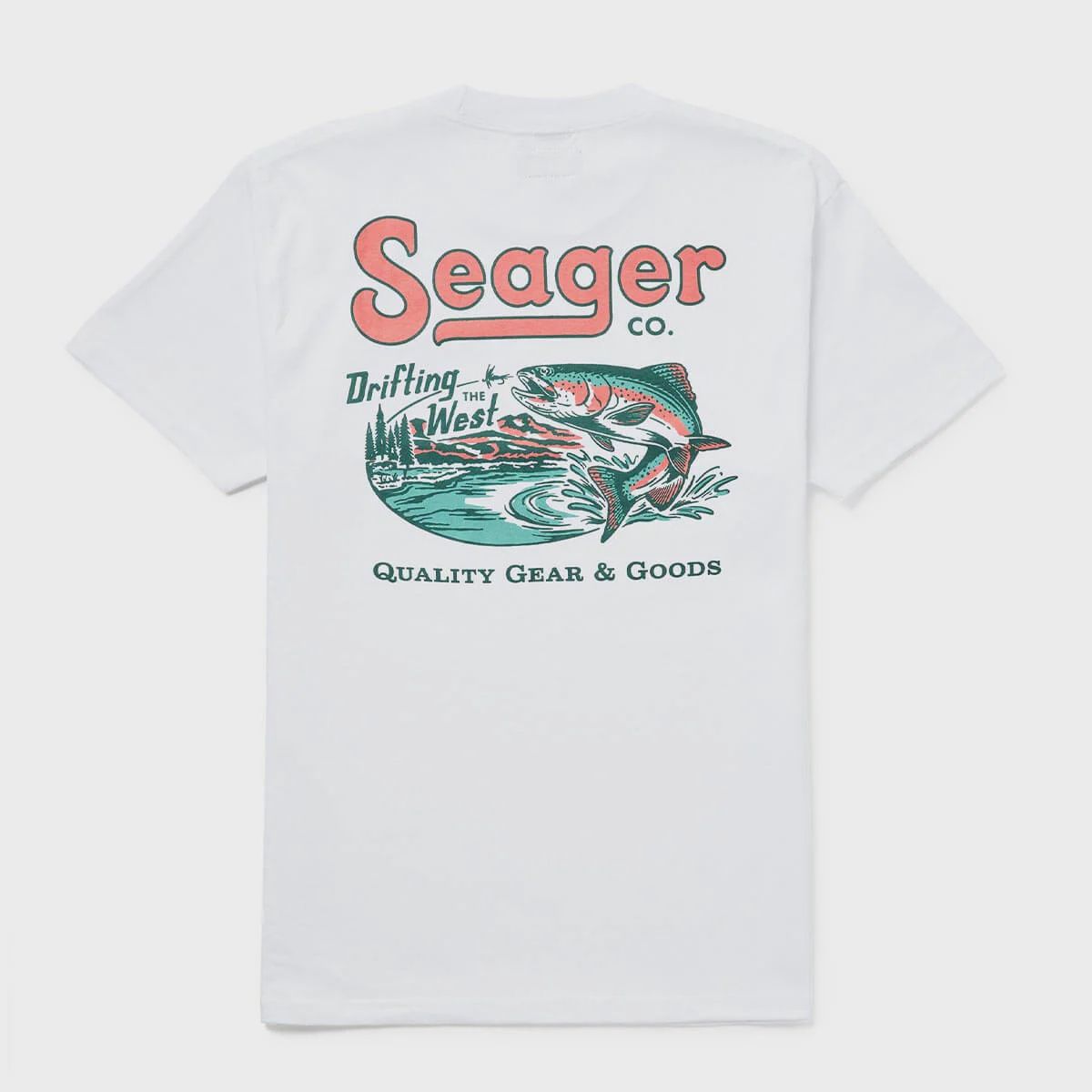 Drifting the west tee, Colour: white, Size: M