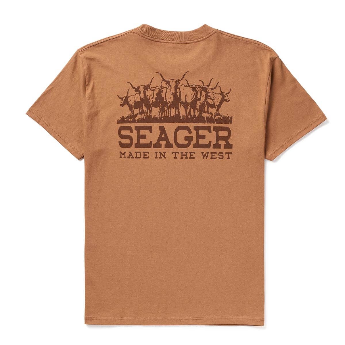 Herd Tee, Colour: brown sugar, Size: M