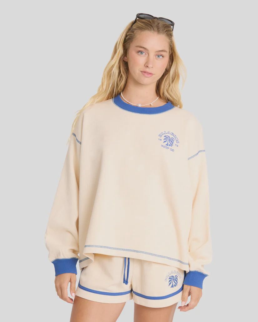 Back to it Crew Flc, Colour: WCP, Size: S