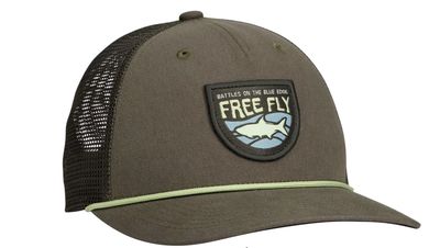 Blue Edge Trucker Hat