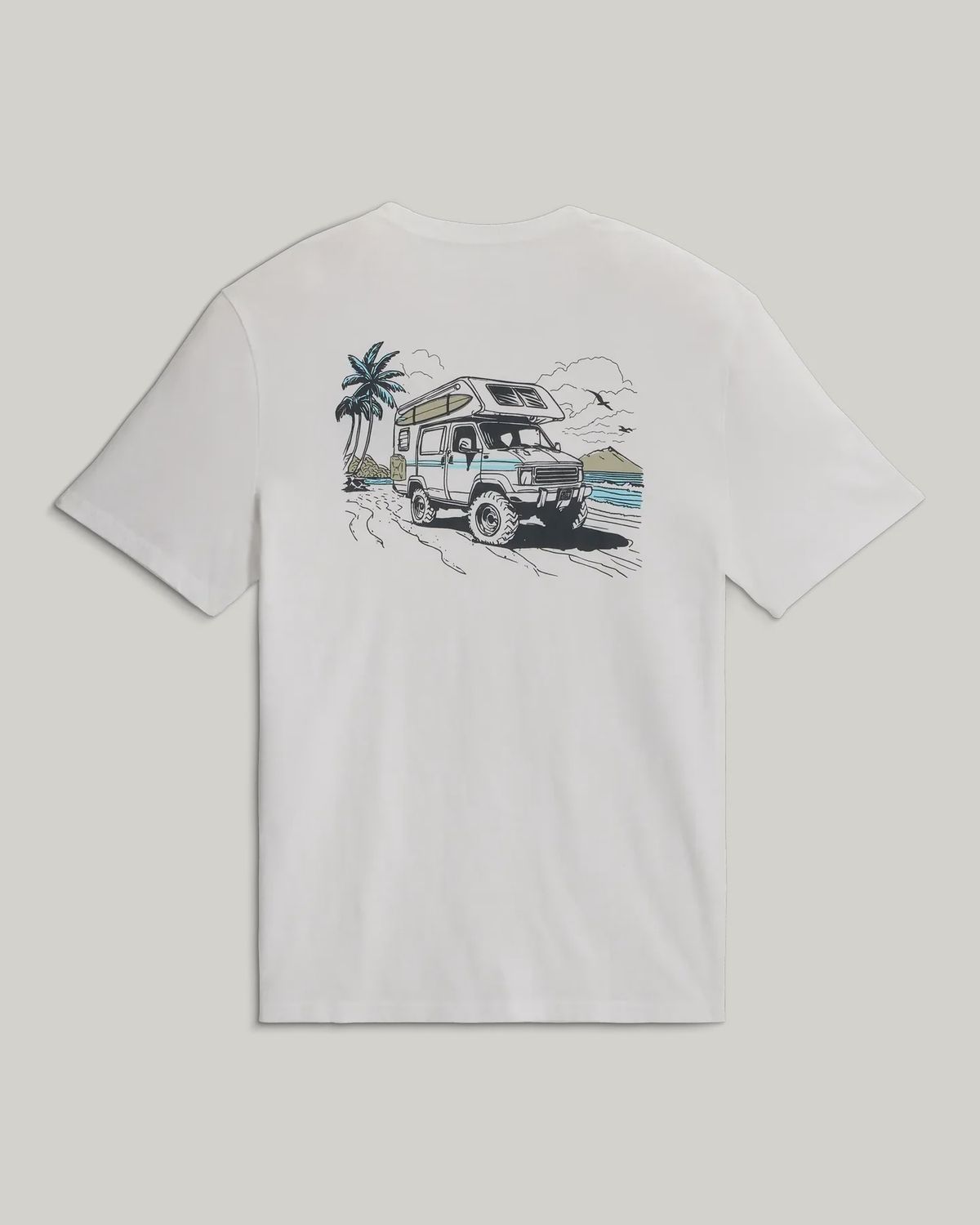 Adventure Rig Tee, Colour: Bright White, Size: M