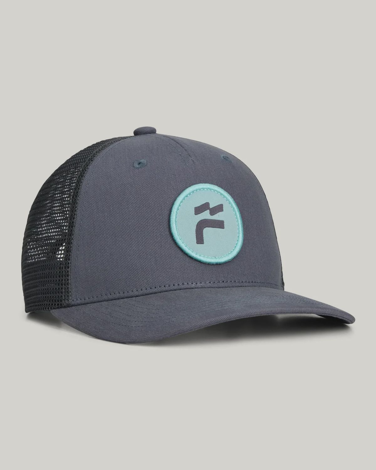 Brand Flag Trucker Hat, Colour: Slate Blue