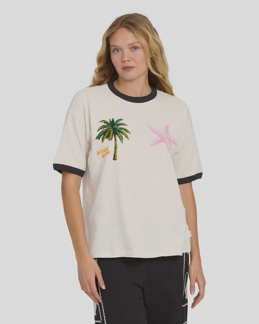 Fun Paradise SS Tee, Colour: WCP, Size: S