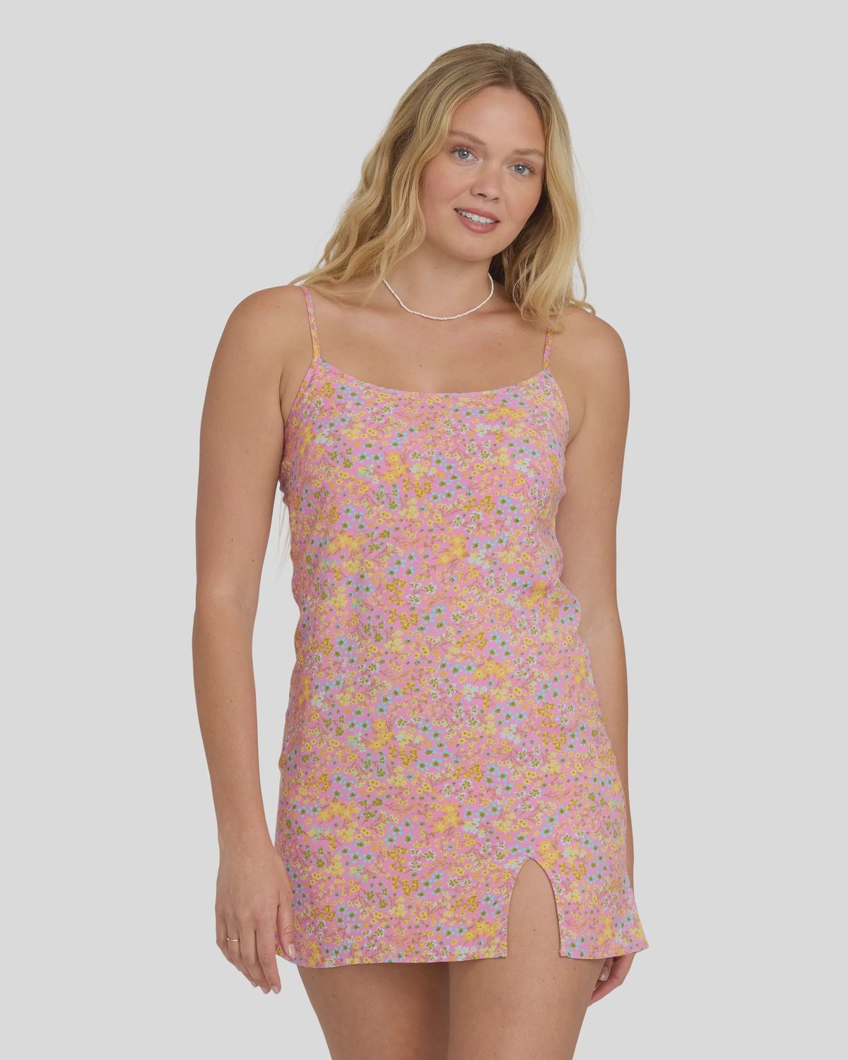 Tidal Crush Mini Dress, Color: Party Pink, Size: S