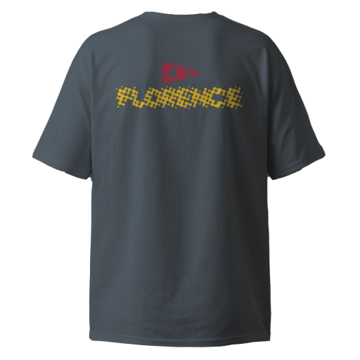 LOGO HALFTONE T-SHIRT, Colour: STORM, Size: S