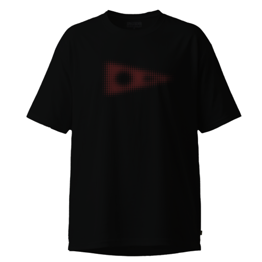 BLURGEE T-SHIRT, Colour: BLACK, Size: S