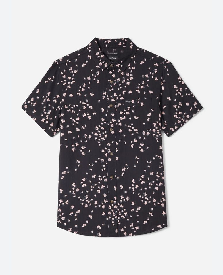 Charter Slub S/S WVN, Colour: BlackPink, Size: M