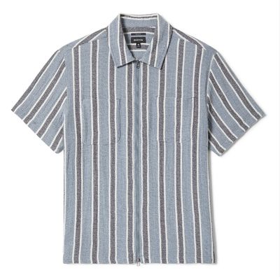 The Dexter Textured Stripe S/S