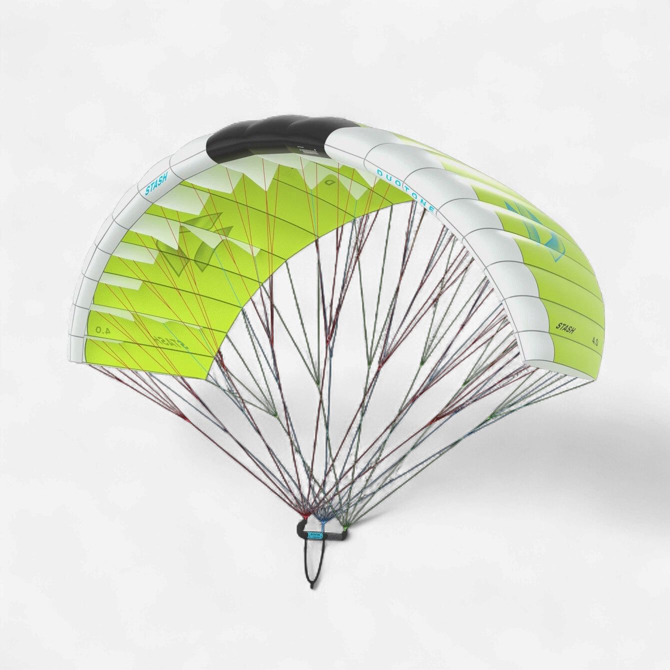 Parawing Stash 2026, Colour: lime/white, Size: 4.8m