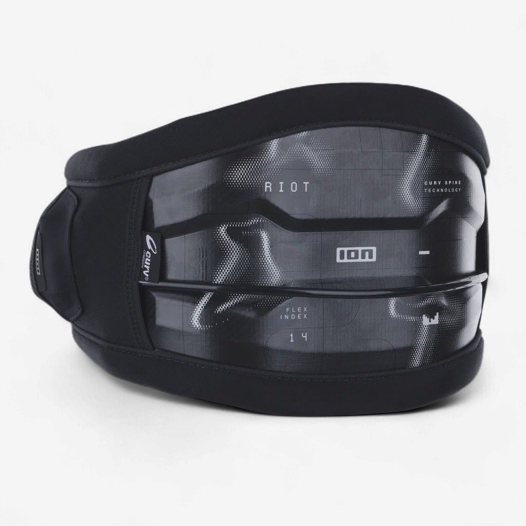 Riot Curv 2026 waist harness, Colour: black, Size: M