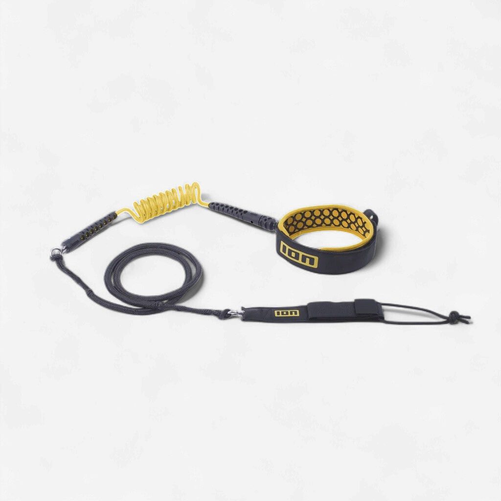 Leash wing board core hybrid knee, Colour: mustard, Size: 5'5"
