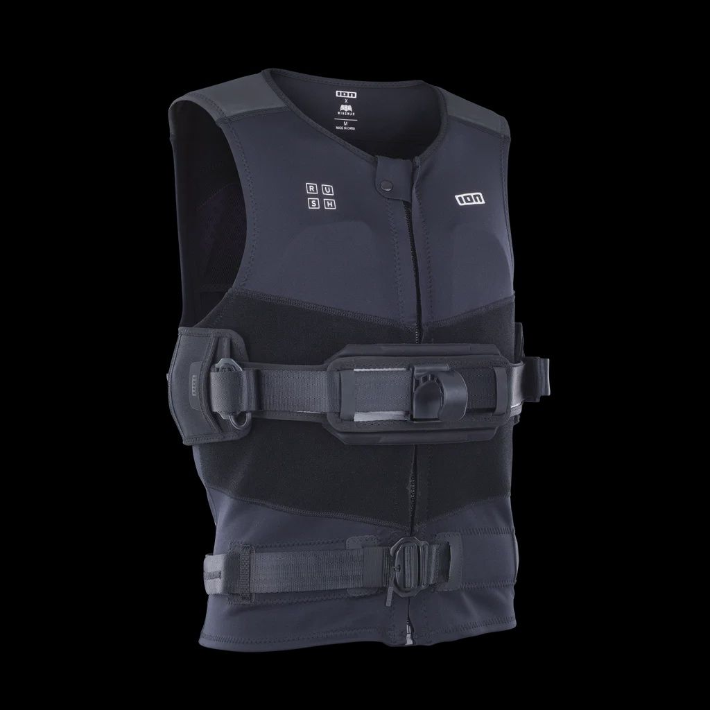 Vest wing rush harness 2026, Colour: black, Size: M