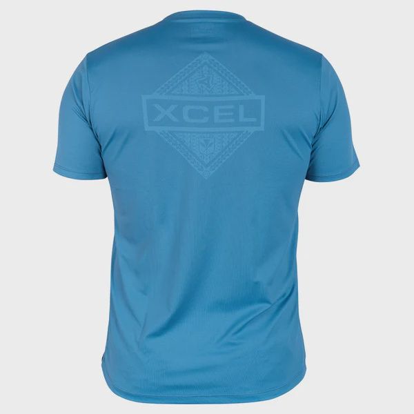 Men's Ventx graphic s/s top, Colour: air force blue, Size: M