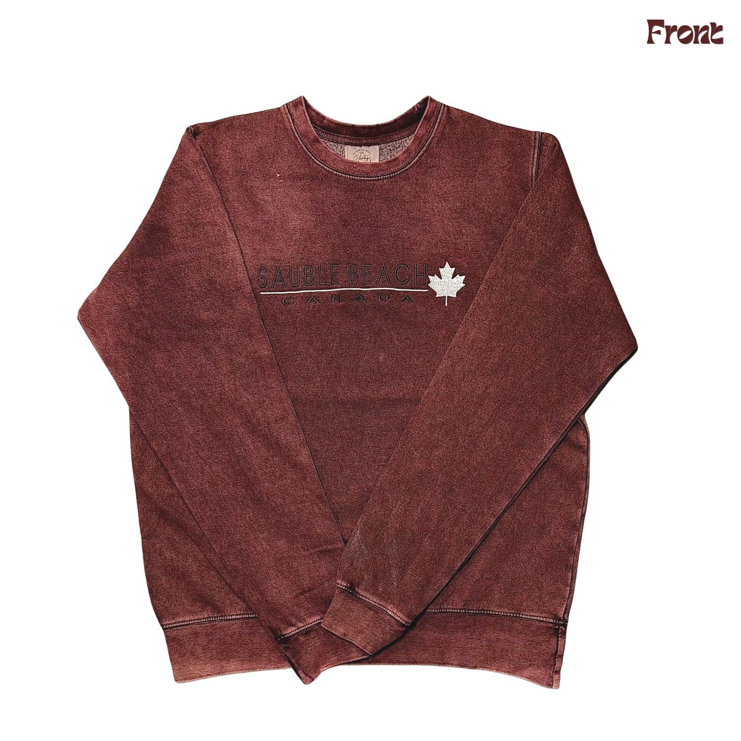SB lineleaf chambray wash crew, Colour: cappuccino, Size: S