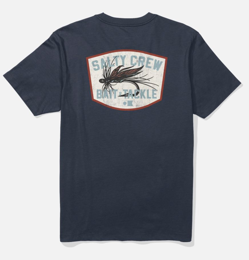 Fishing Co SS Tee, Colour: Navy, Size: M