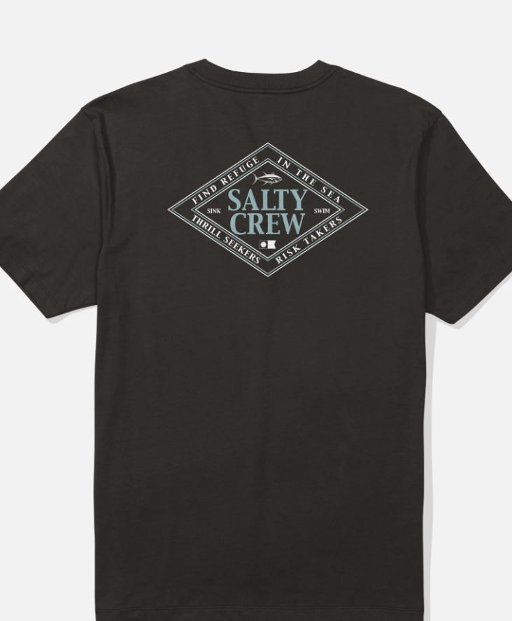 Iconic SS Tee, Colour: Black, Size: M