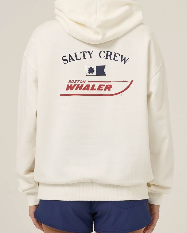 Whaler Hoodie, Colour: Off White, Size: S