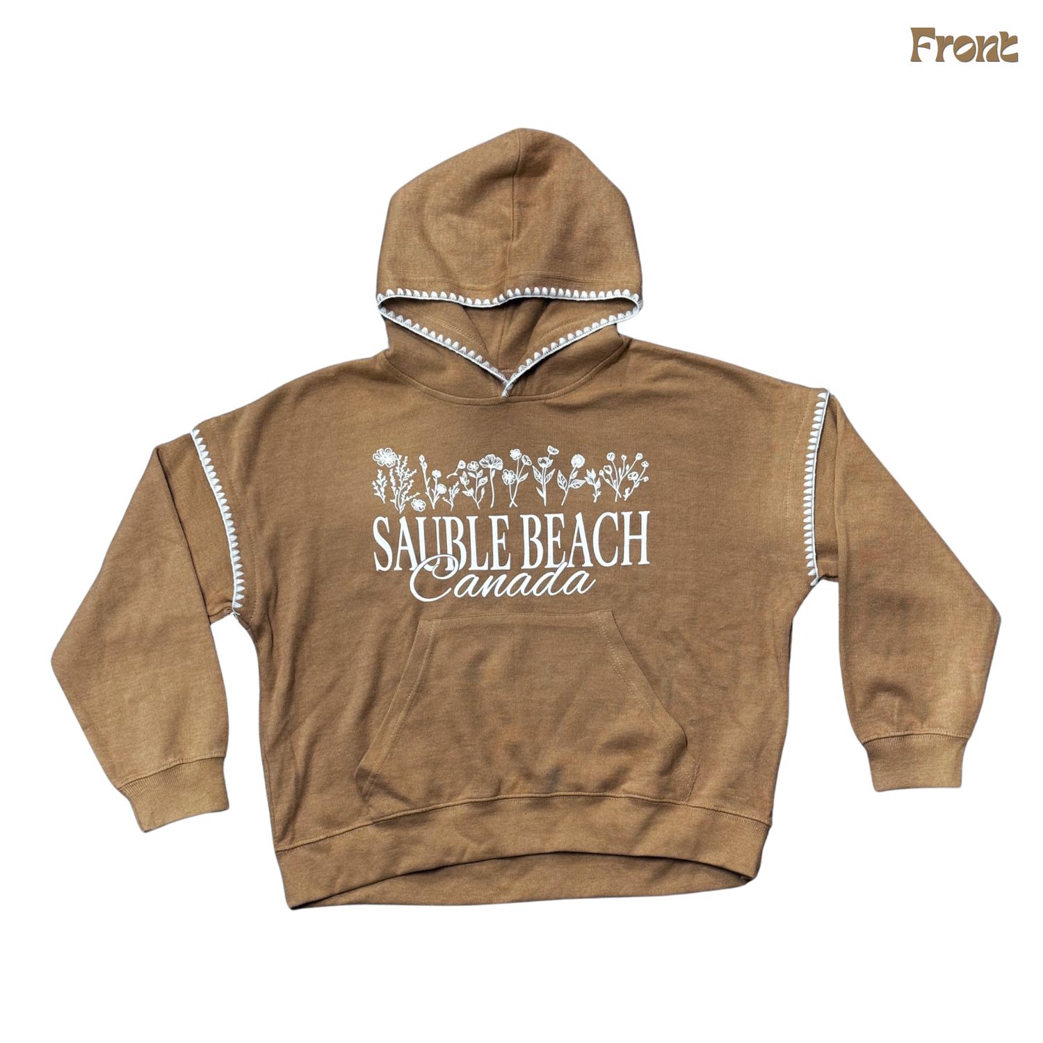 SB floral garden mood &amp; vibe teegan hood, Colour: Praline, Size: S