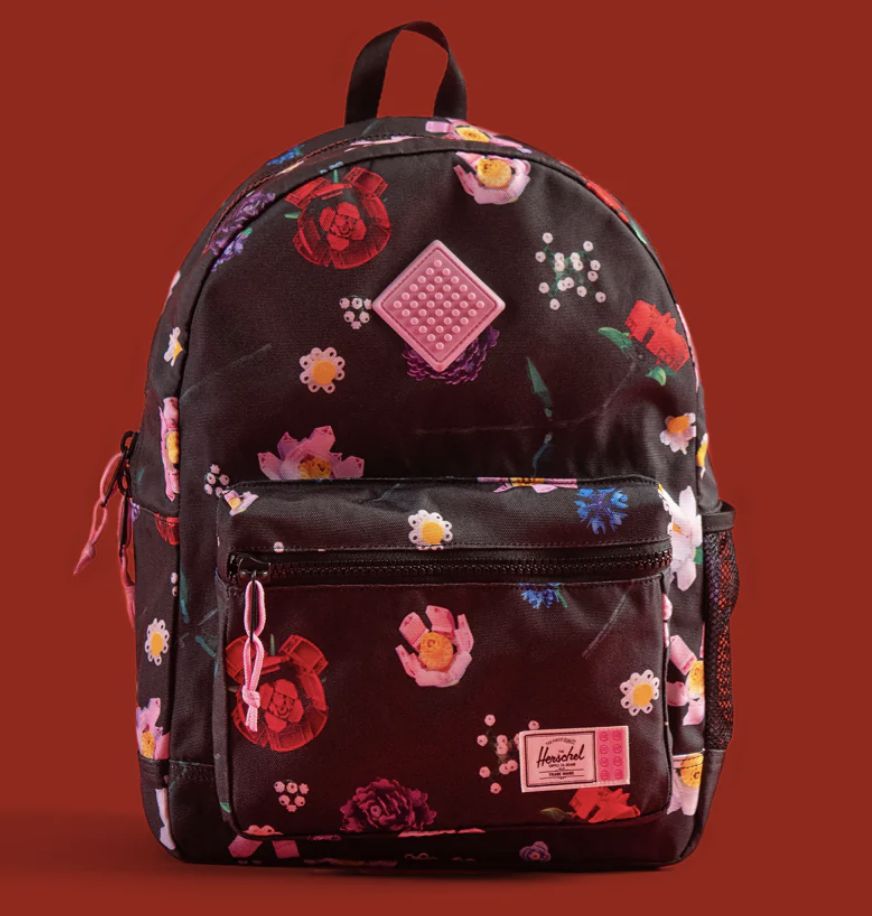 Lego Herschel Heritage Kids Backpack 20L, Colour: Falling Florals
