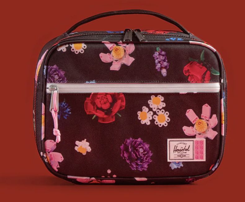 Lego Pop Quiz Lunch Box Little Herschel 5L, Colour: Falling Flowers
