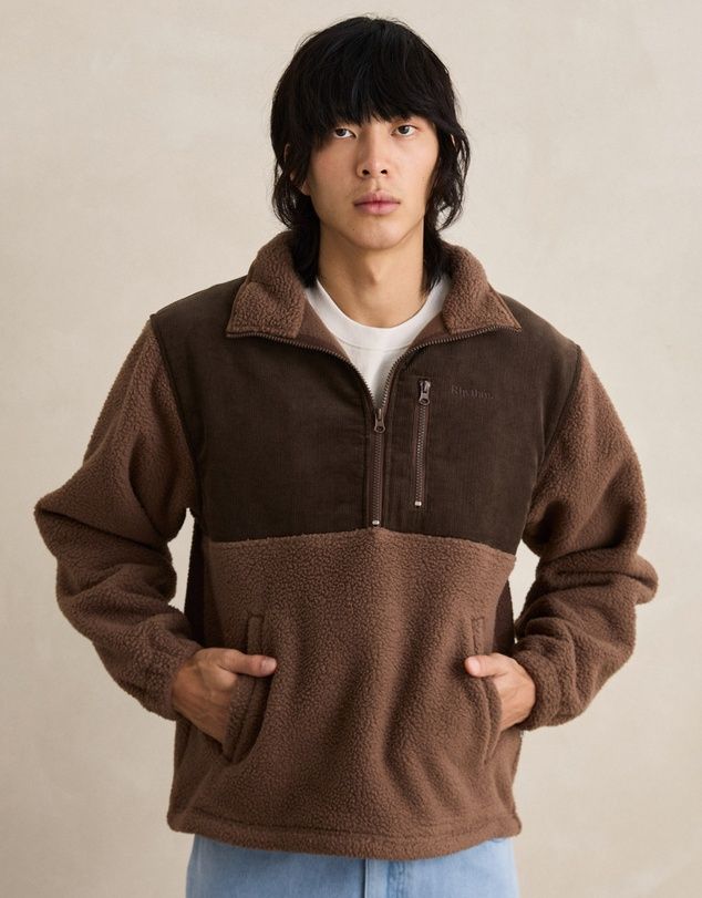 Stables Half Zip, Colour: TAU, Size: M