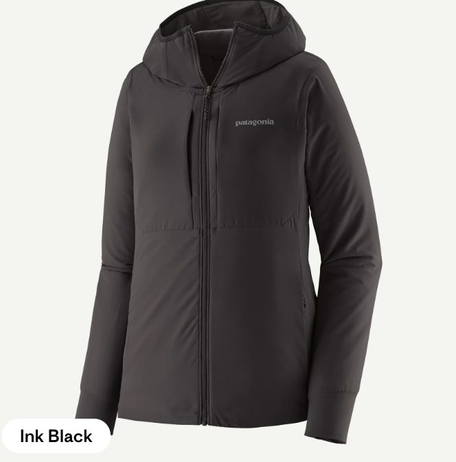 W's Nano-Air Light Hoody, Colour: Ink Black, Size: S