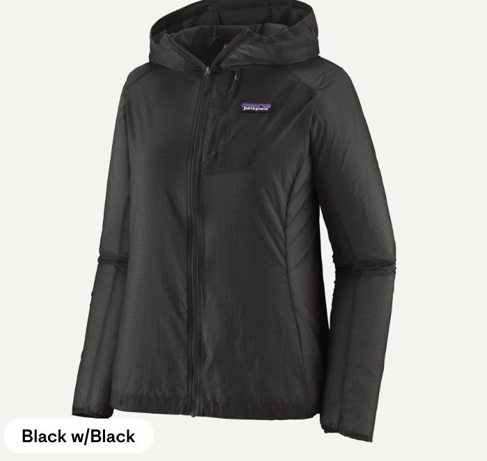 W's Houdini Jacket, Colour: Black W/ Black, Size: S