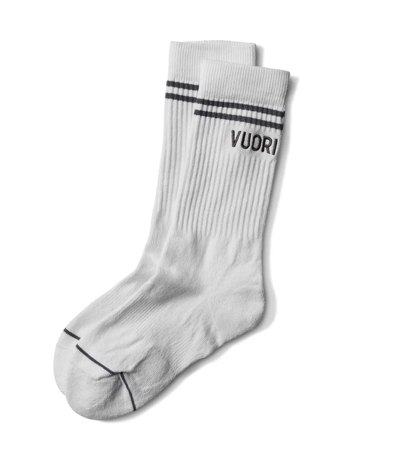 Vuori Crew Sock 2.0, Colour: White, Size: s