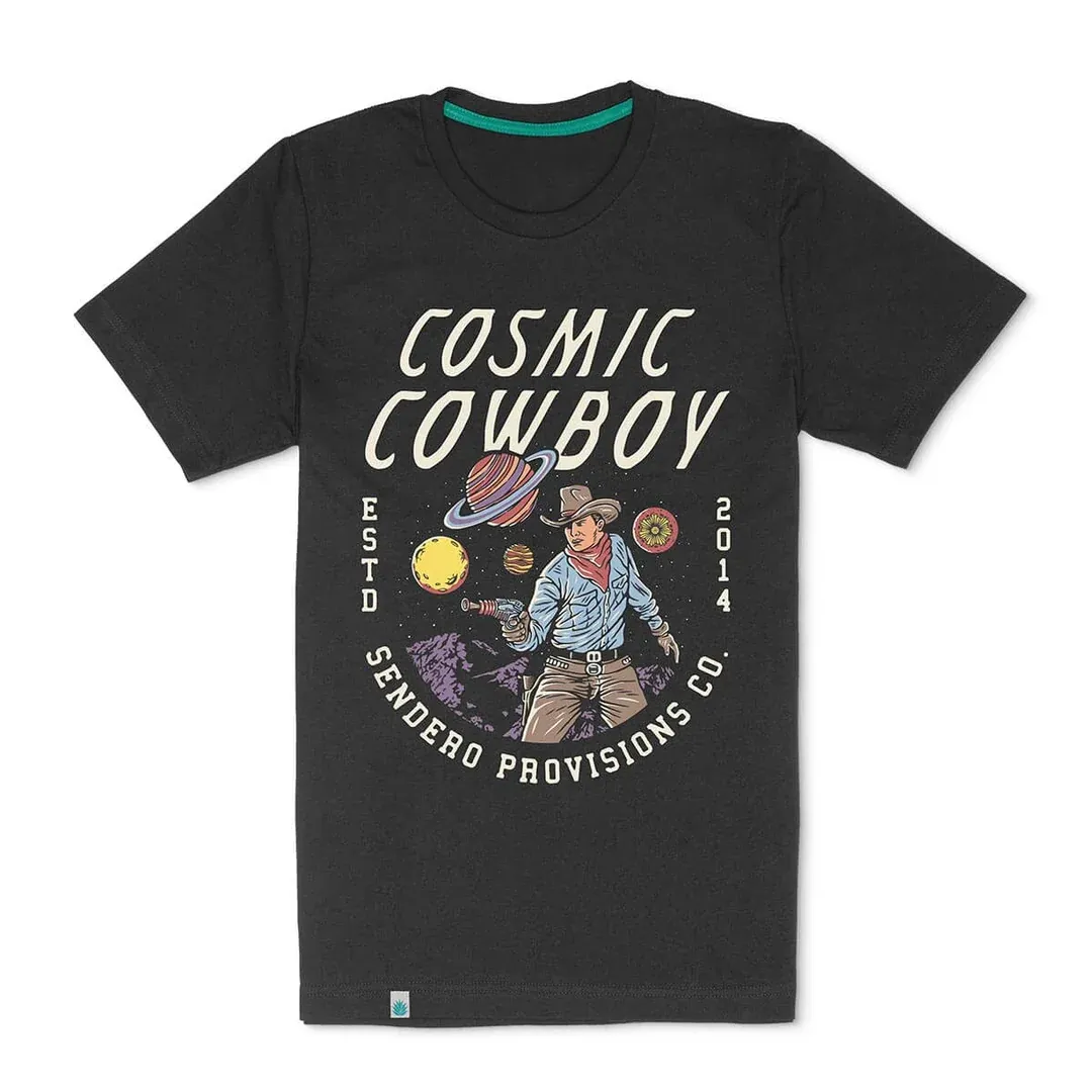 Cosmic Cowboy T-shirt, Colour: vintage black, Size: M