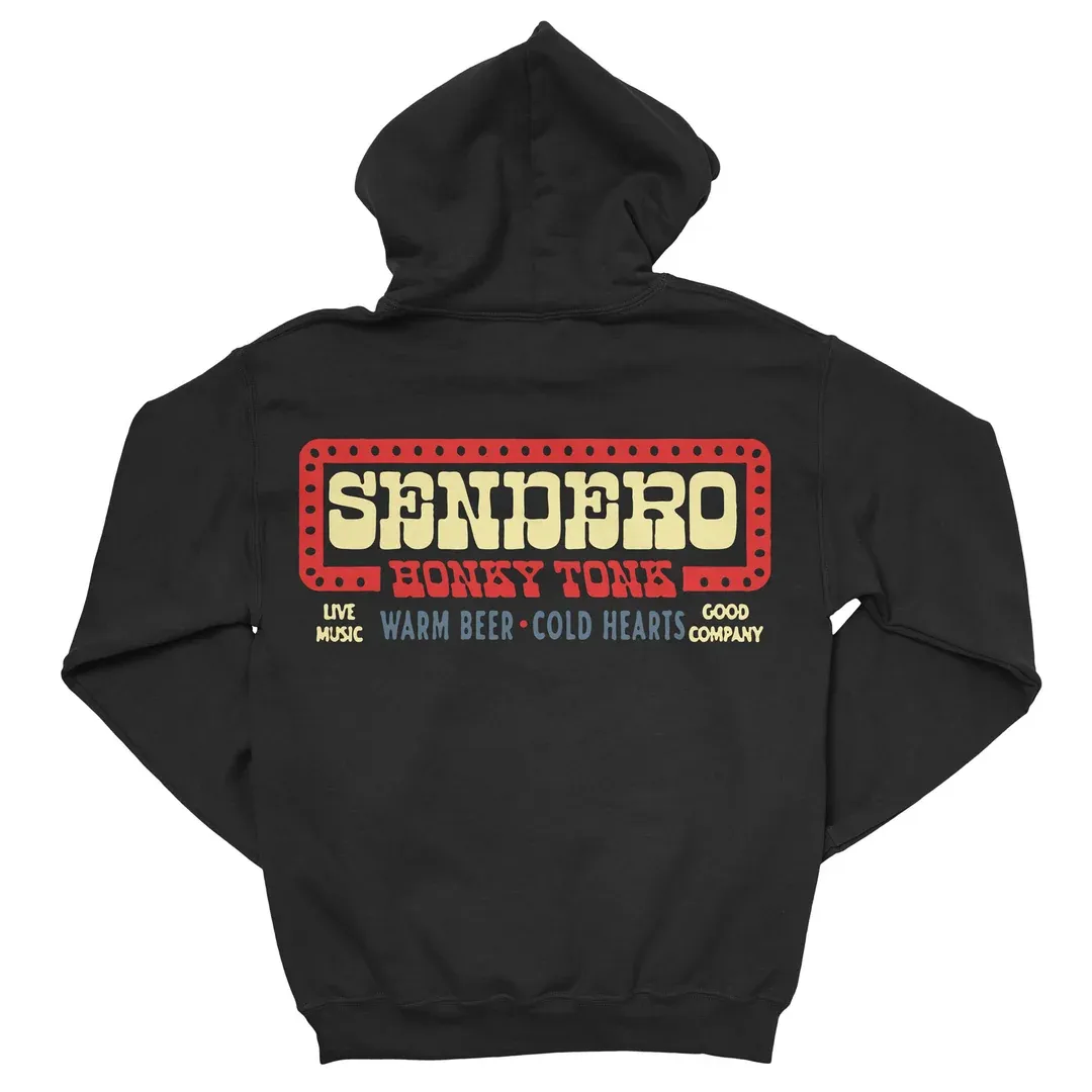 Honky Tonk hoodie, Colour: black, Size: M