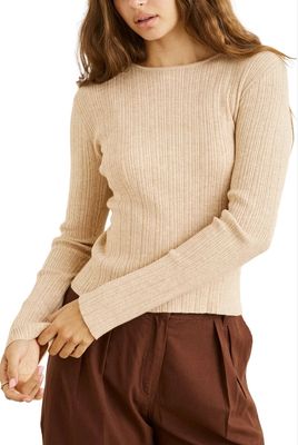 Essential  Long Sleeve Knit Top