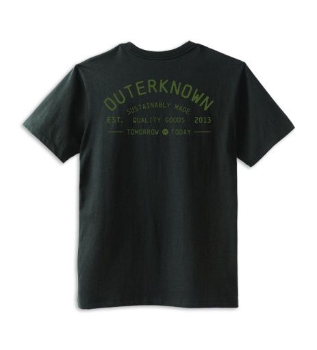 INDUSTRIAL OUTERKNOWN POCKET T, Colour: WASHED BLACK, Size: S