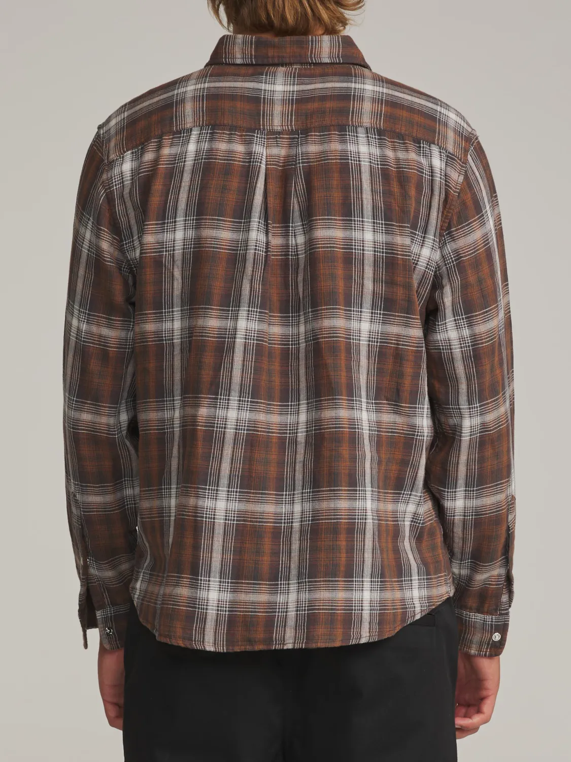 Darren Shirt, Colour: Brown, Size: M