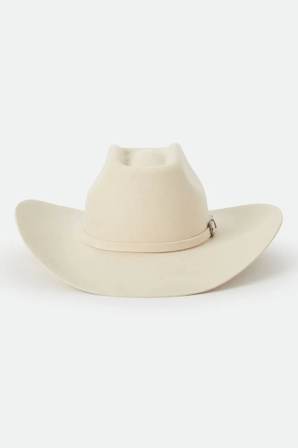 Prescott Brick Top Cowboy Hat, Colour: Wax Paper, Size: s