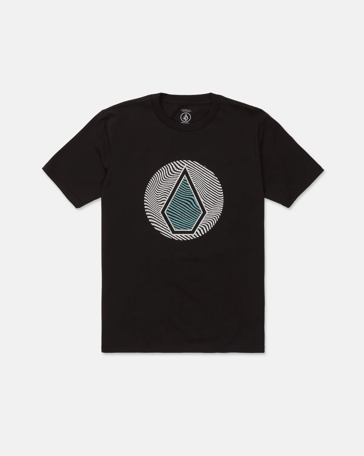 Wave Stone SS TEE, Colour: Black, Size: M