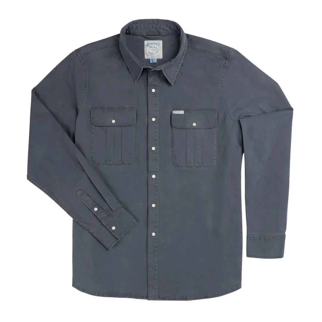 Stamford Work Shirt, Colour: Concho Blue, Size: m