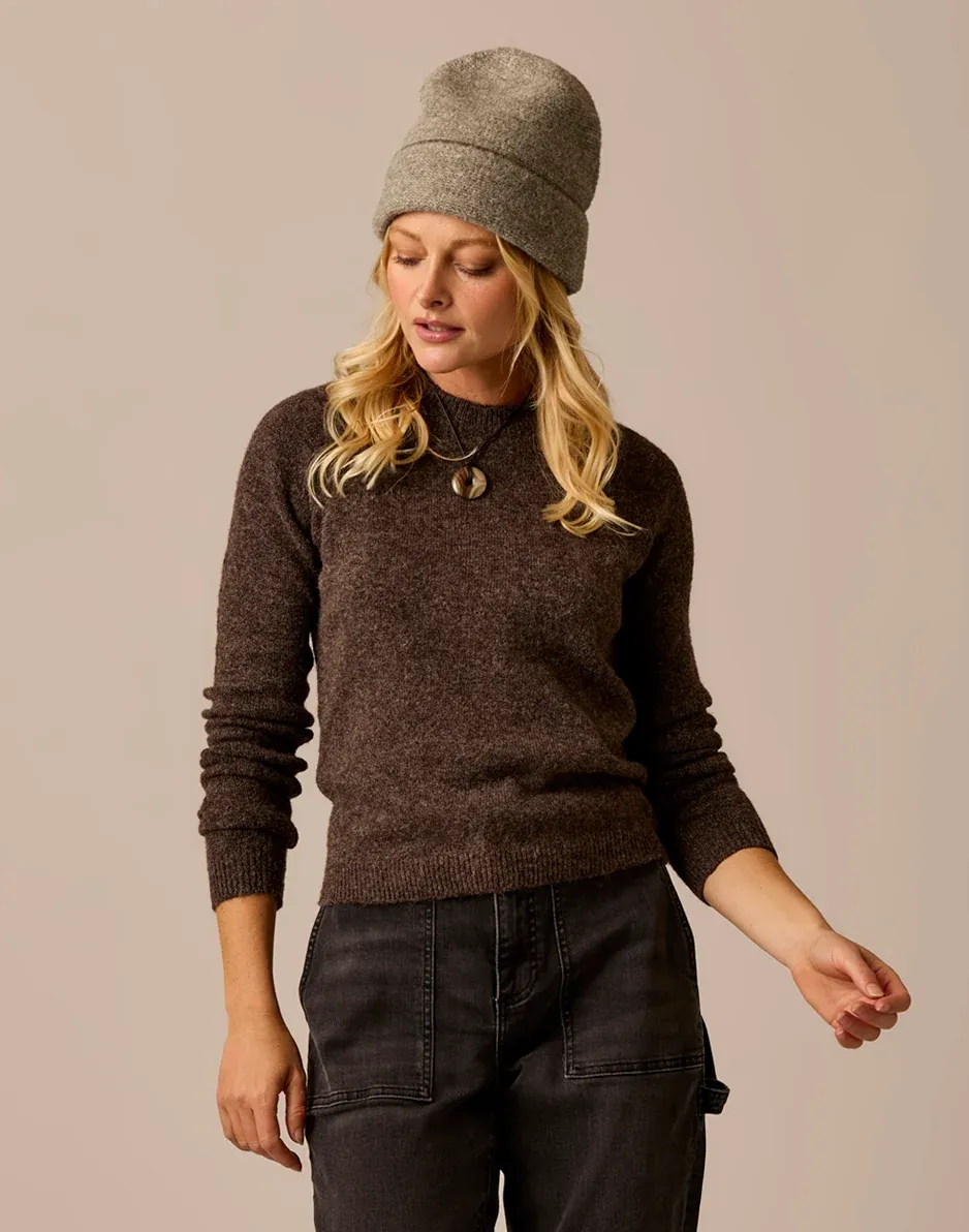 The Cozy Sweater, Colour: Woodland, Size: sm