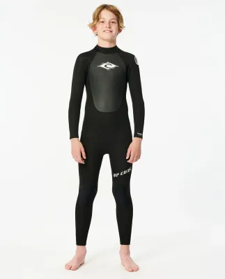 Kid's omega 4/3 back zip steamer