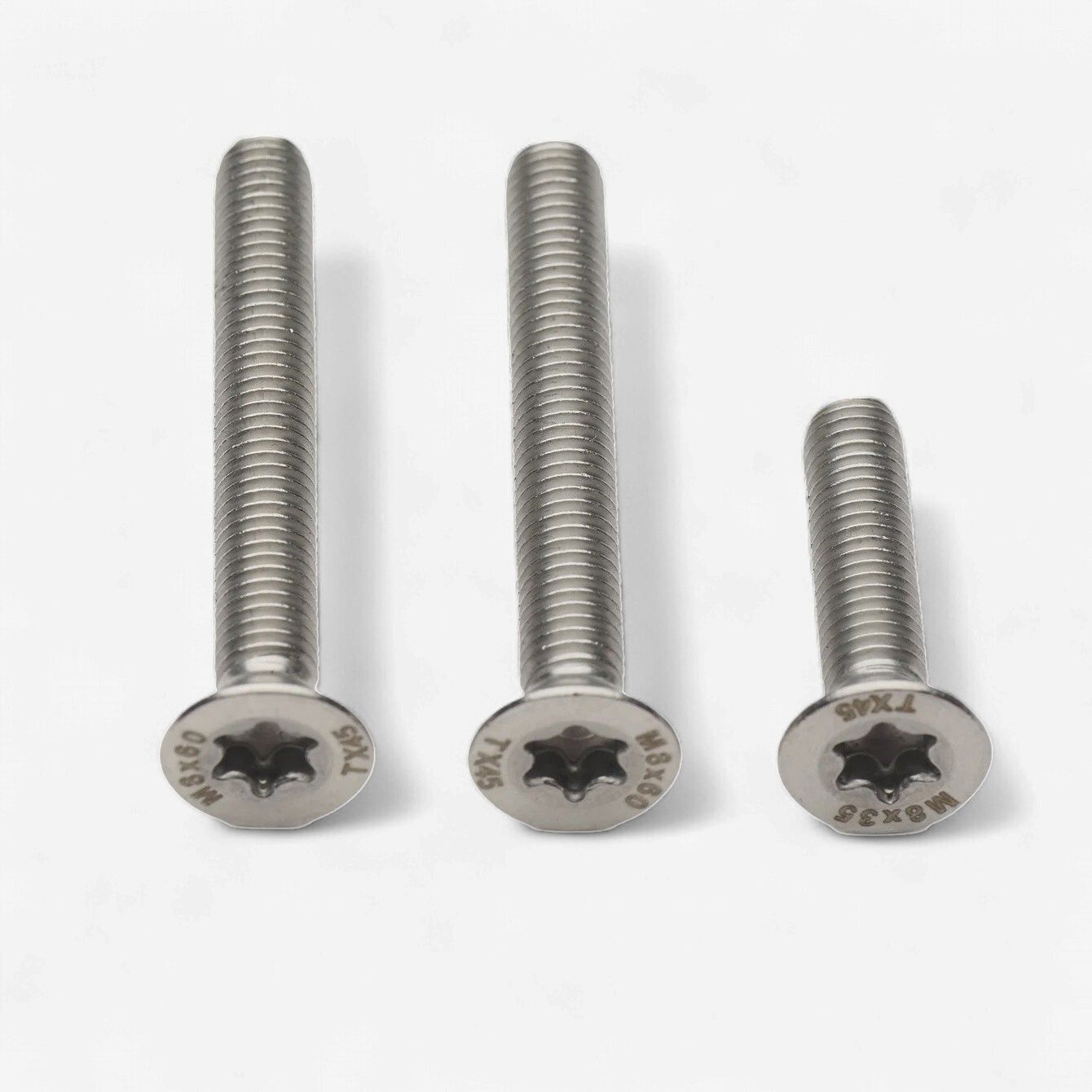 screw set foil-mast-fuselage set AL 3BS 3pc