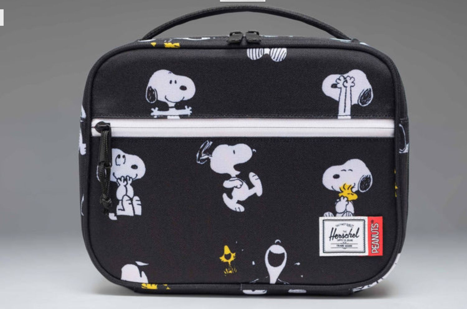 Peanuts Pop Quiz Lunch Box, Colour: black