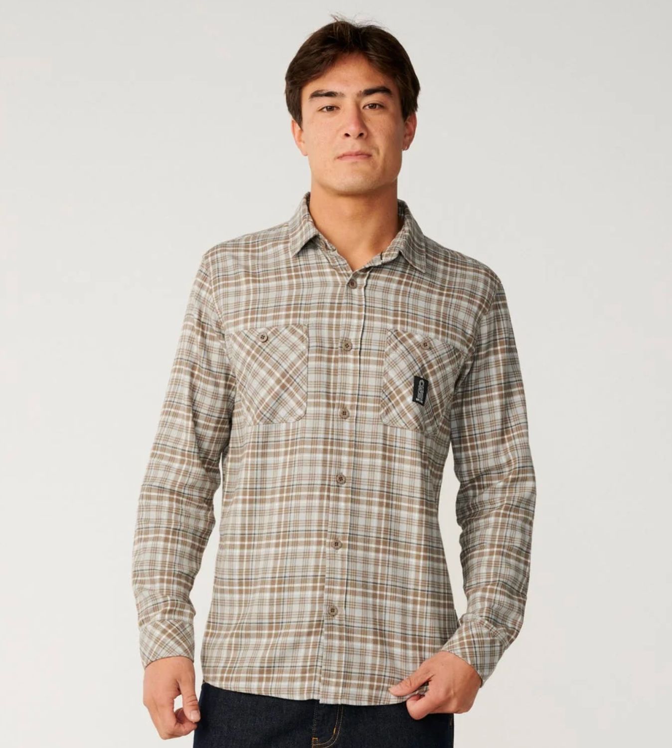S Series Solucellair Flannel, Colour: Storm Grey, Size: M