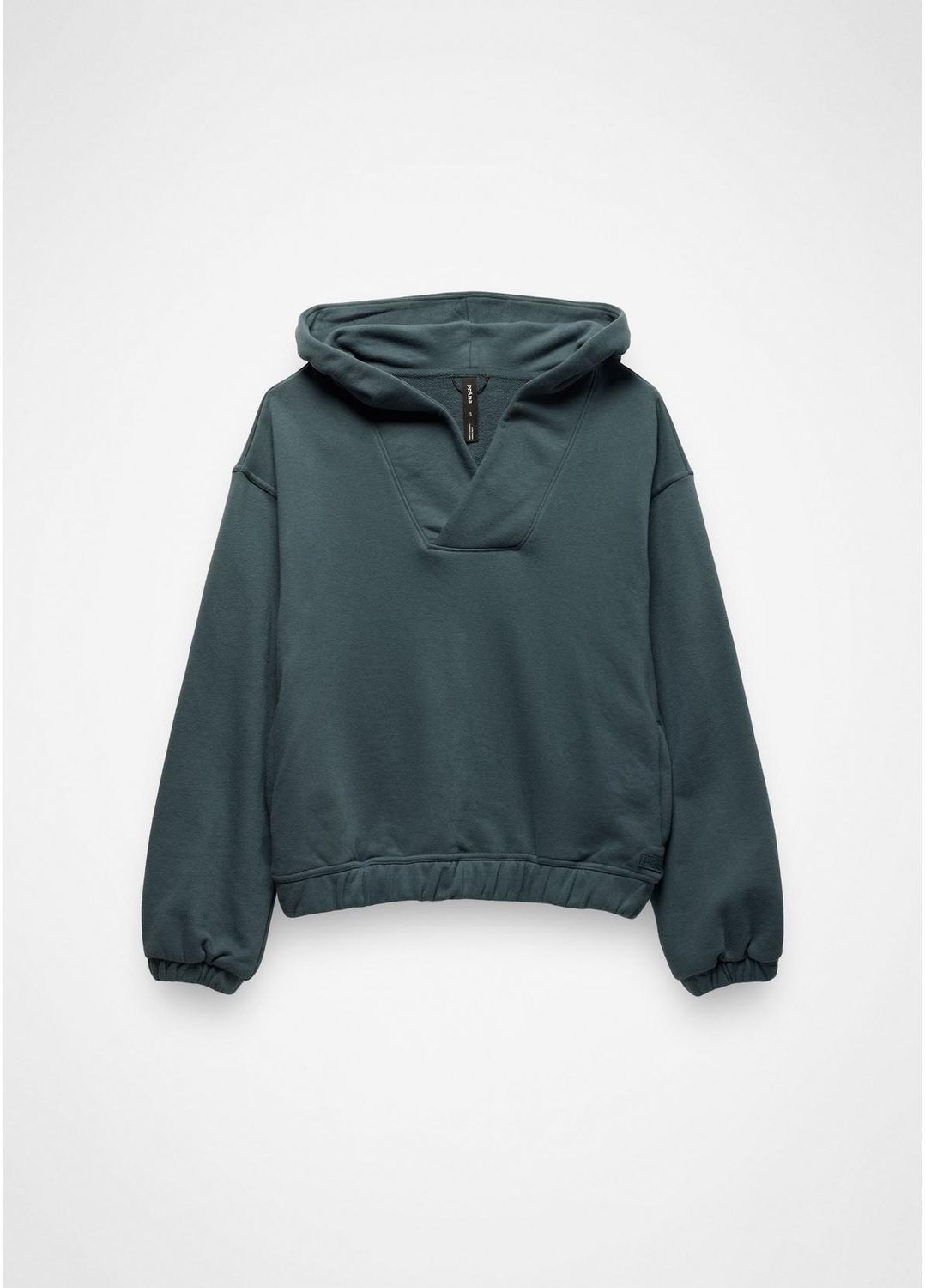 DreamTerry V-neck Hoodie, Colour: Grey Blue, Size: s