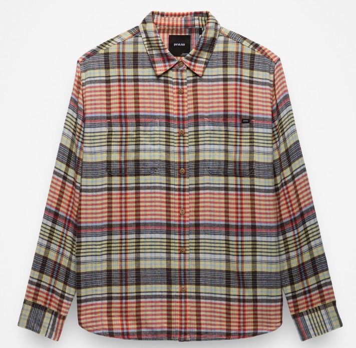 Cabin Core Flannel, Color: Multi Plaid, Size: S