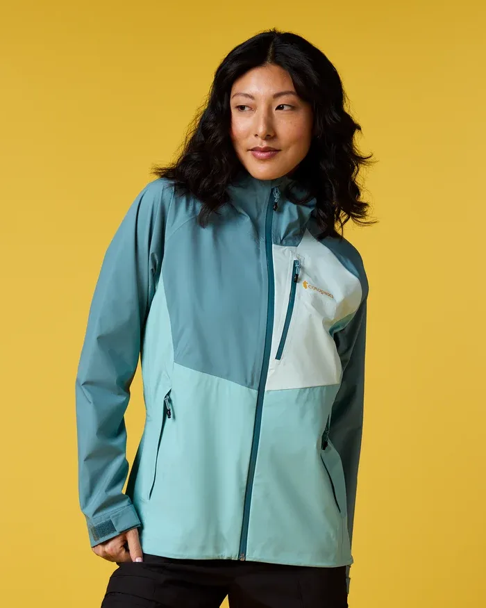 W Impermeo 3L Hooded Shell Jacket, Colour: EGTP, Size: S