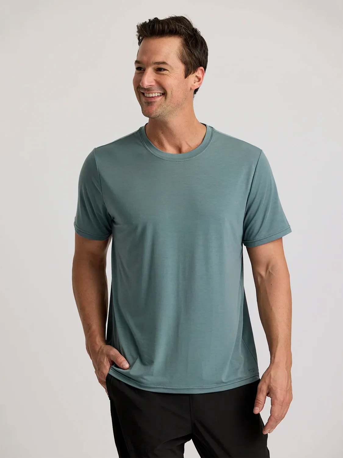 M Elevate Lightweight Tee, Colour: Stormy sea, Size: M
