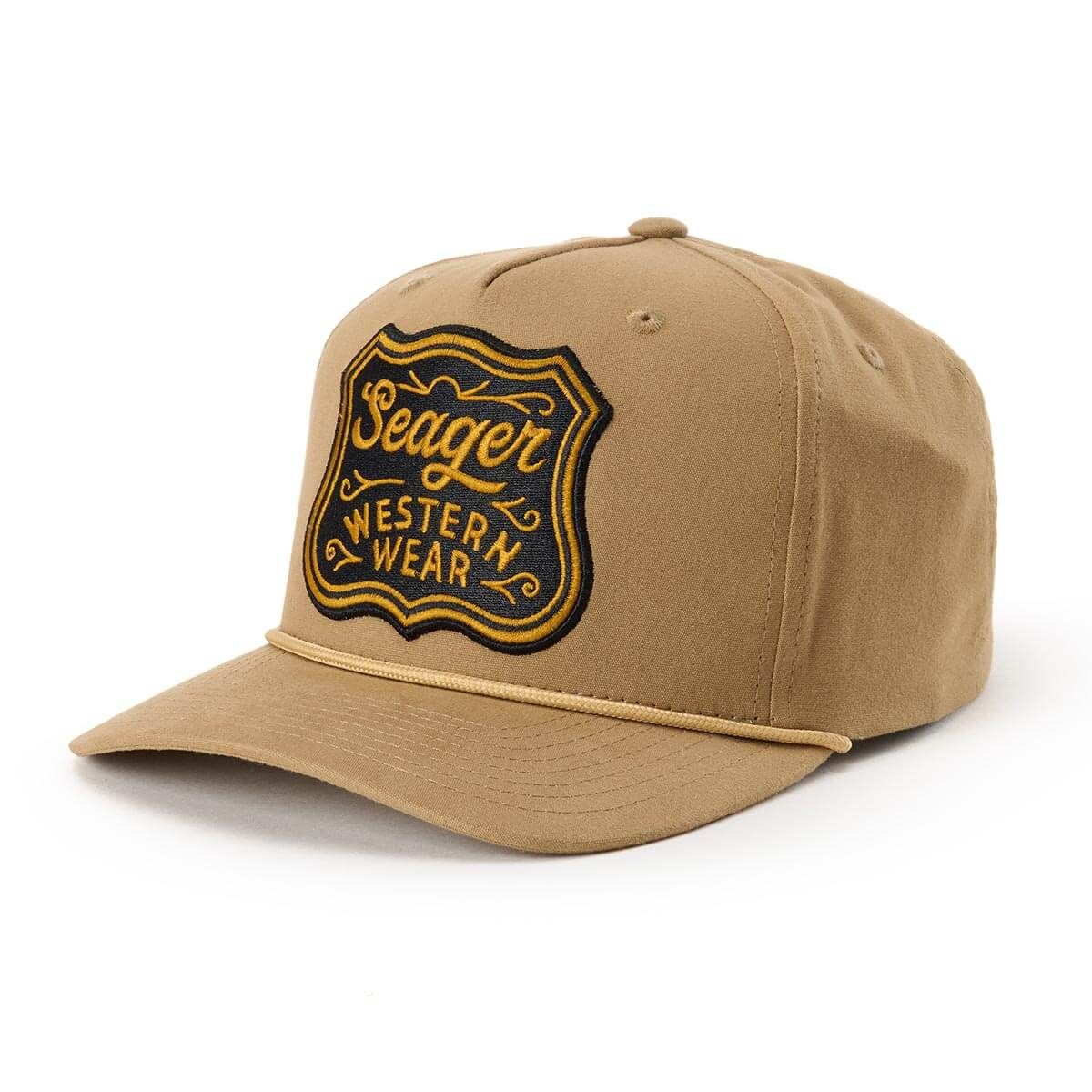 Badge Snapback, Colour: Khaki