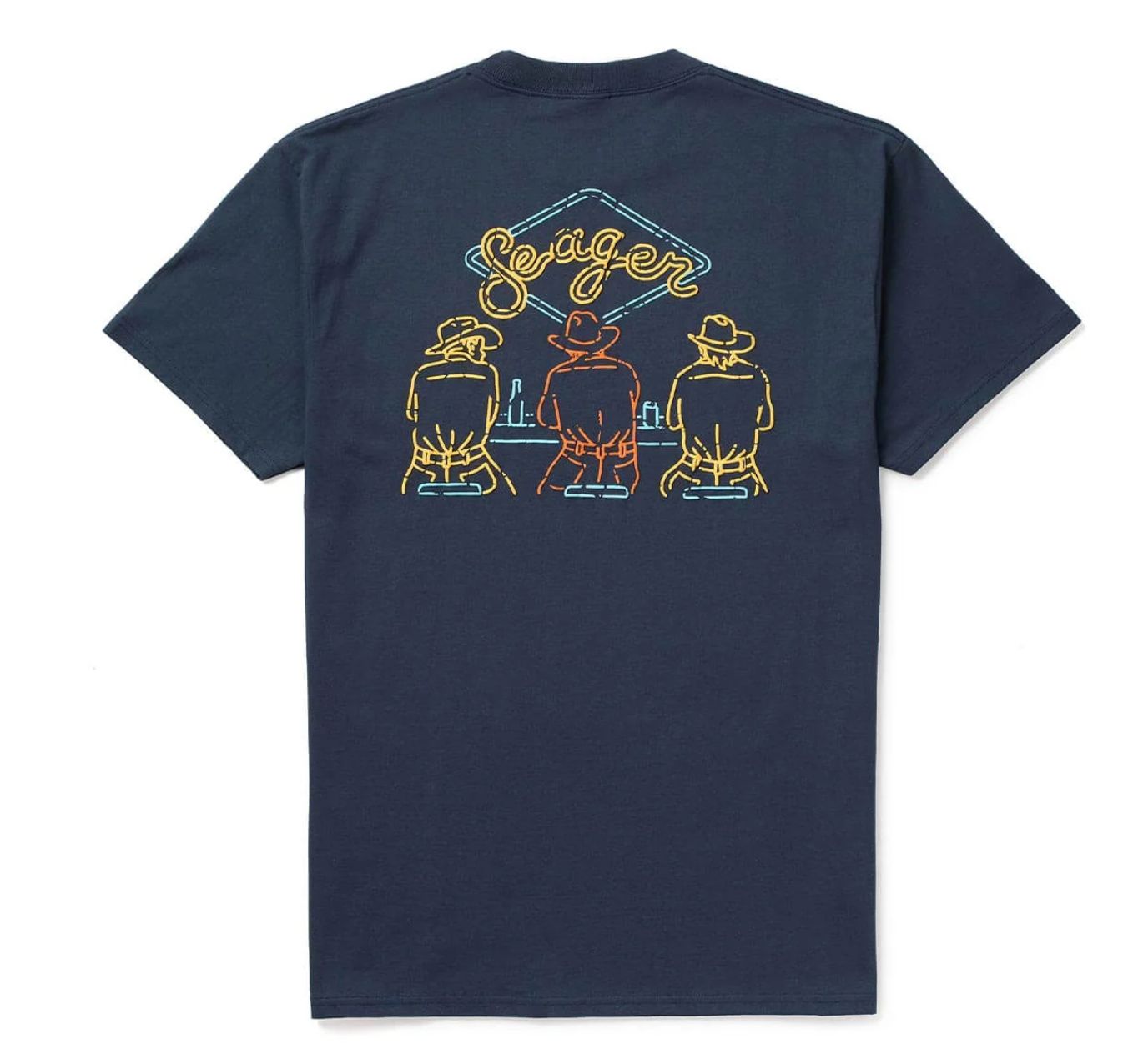 Honky Tonk Tee, Colour: Navy, Size: M