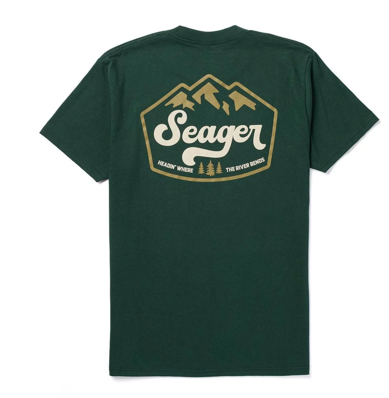High Country Tee, Color: Forest Green, Size: M