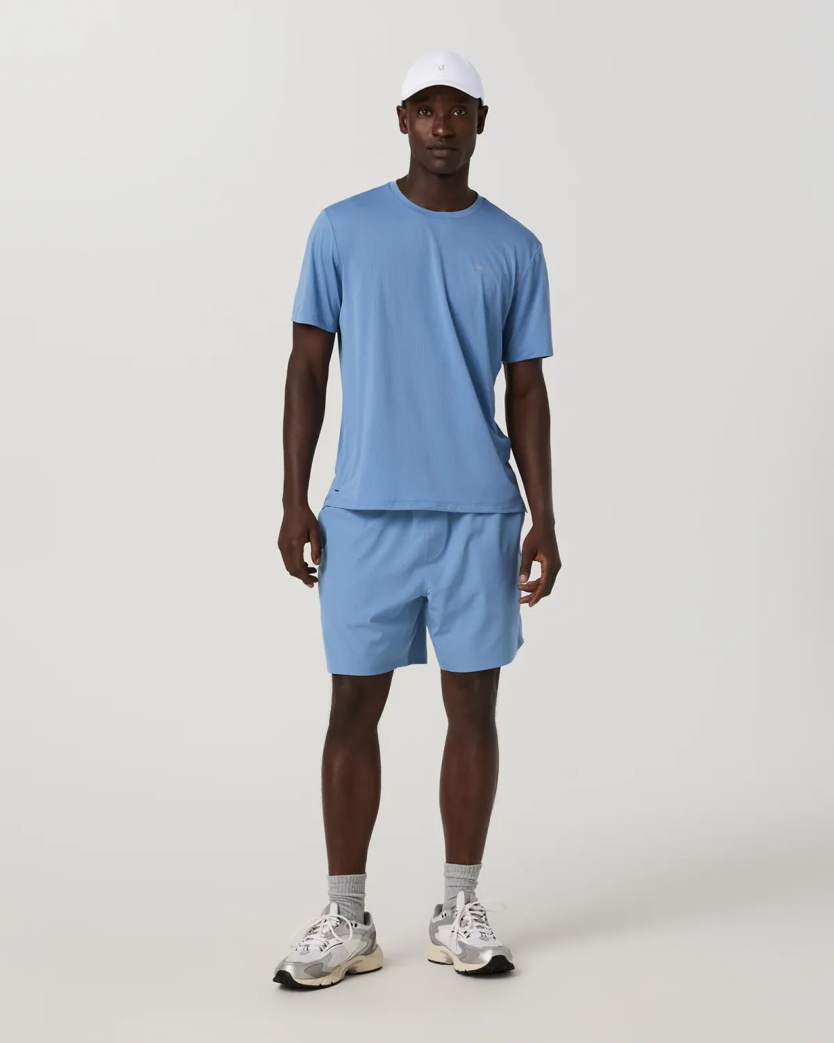 S/S Strato Breathe Tee, Colour: Isle Blue, Size: L